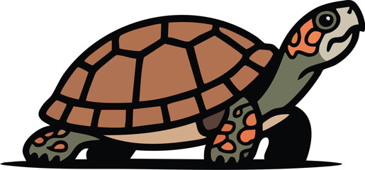 Illustrative Vector Turtle