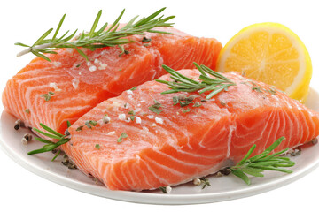 Salmon Fillets Ready to Cook