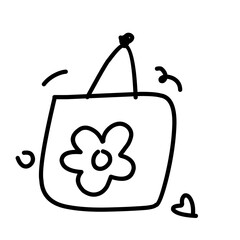 aesthetic doodle art illustration 