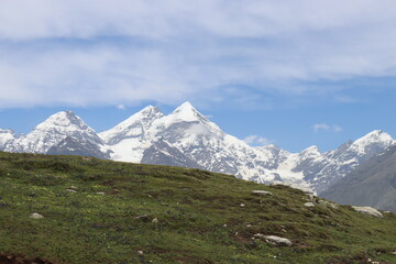 Snowy peaks
