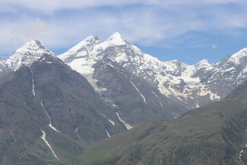 Snowy peaks
