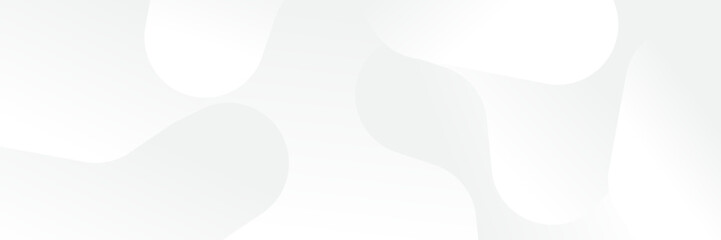 Abstract pattern white geometric banner design background.
