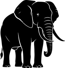 Elephant Silhouette (Generic)
