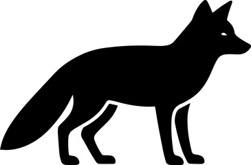 Fox Silhouette (Standing)