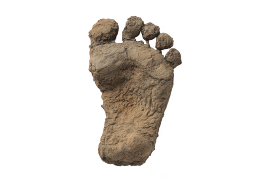 Ancient Foot Print Image