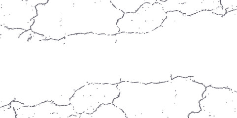 Grunge black and white crack texture background vector. Abstract monochrome particles texture of cracks.
