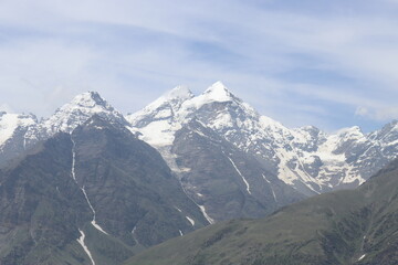 Snowy peaks