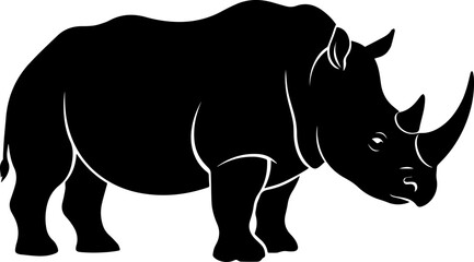 Rhinoceros Silhouette