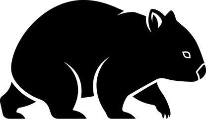 Wombat Silhouette