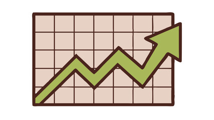Upward Economy Icon