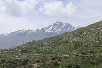 Snowy peaks