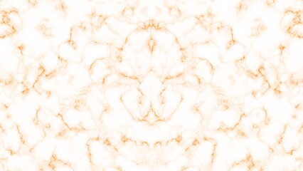 Abstract background with white and gold marble texture creating a symmetrical pattern design