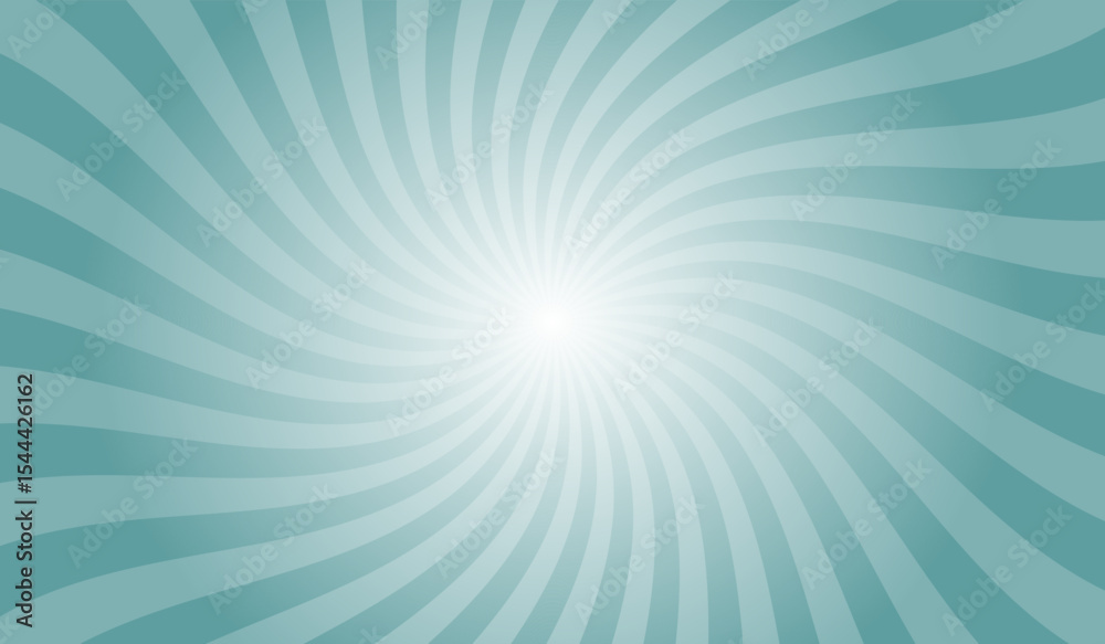 Poster Abstract sizzling sunrise yellow background with rays retro starburst. Radial spiral stripes backdrop. Vintage sun beam texture. Sun rays pattern. Groovy retro swirl burst. Summer carnival background	
