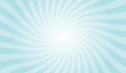 Abstract sizzling sunrise yellow background with rays retro starburst. Radial spiral stripes backdrop. Vintage sun beam texture. Sun rays pattern. Groovy retro swirl burst. Summer carnival background	