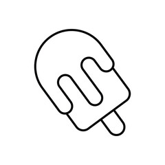 ice Cream Icon vector stock illustration