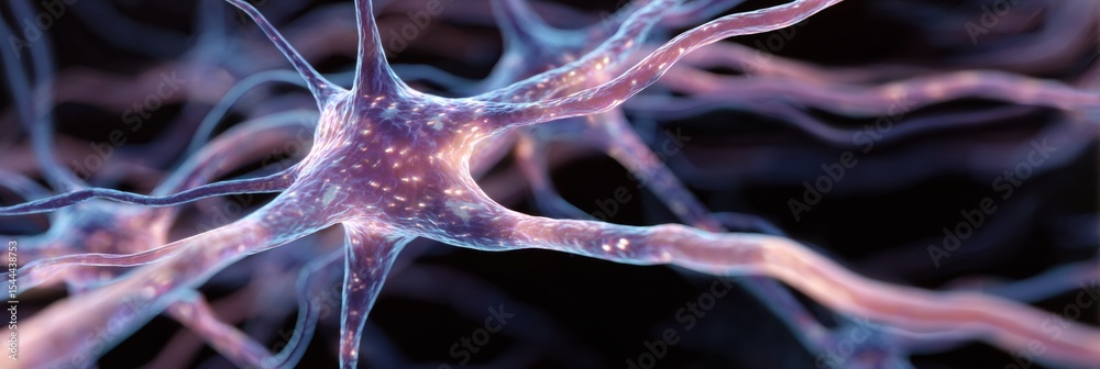 Poster Visual Representation of Neural Pathways Experiencing Overload in a Dynamic Blur