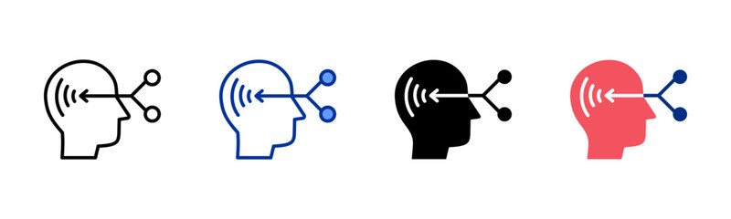Perception icon sheet multiple style collection