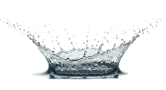 Water Splash Crown Shape 1.