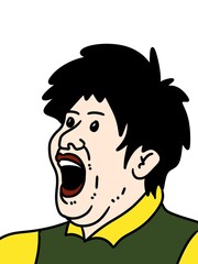 cartoon character expression illustration