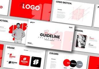 Modern Brand Guideline Presentation