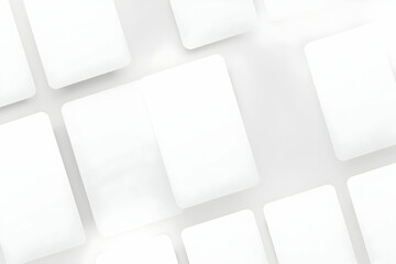 Sleek minimalist user interface prototype layout showcasing a modern and clean aesthetic ideal for application design and development projects