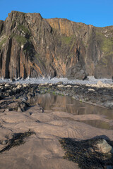 Eliza beach natural rock formations