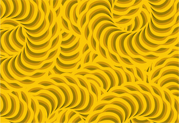 Flower design background, pattern background, design of flowers art vector , flowers texture background , lines design background , round shape background in yellow 