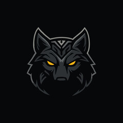 A striking 3D logo featuring a sleek black cat face with sharp details, glowing eyes, and smooth shading, conveying mystery, elegance, and agility — perfect for gaming, fashion, or tech brands.

