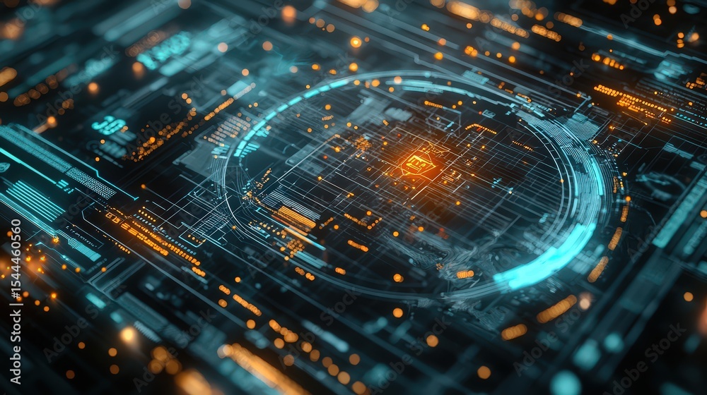 Aufkleber dynamic technology innovating retirement solutions digital realm conceptual image futuristic environ