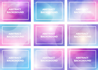 Blue Gradient Abstract Background Design – Modern Fluid Banner Template for Poster, Promotion, and Presentation Layouts