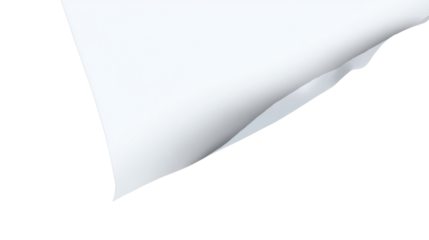 Page Turn:  A minimalistic image highlighting the subtle curve of a page corner as it folds away, suggesting discovery, a new beginning or the turning of a new chapter. 