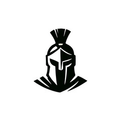 Gladiator warrior mascot logo spartan vector design with helmet armor battle character shield drawing ancient soldier illustration concept mythology heroic graphic symbol strong epic art