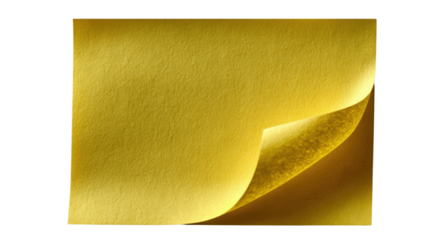 Golden Cornered: A detailed studio shot of a piece of luxurious golden paper, with a single corner artfully turned up, revealing the texture and elegance of the material.