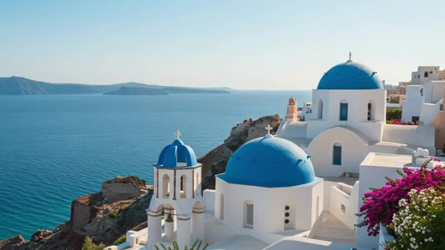 Iconic Santorini: Capturing the quintessential beauty of Santorini, Greece.