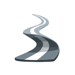 Winding Road Illustration (1)