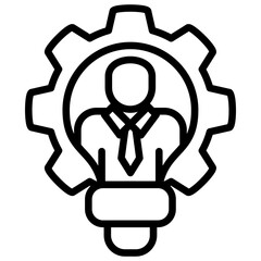 Obraz premium Co-Founder Icon