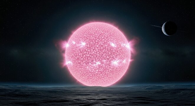 Cinematic Canopus Visualization: Massive Star Blazing from Nearby Exoplanet