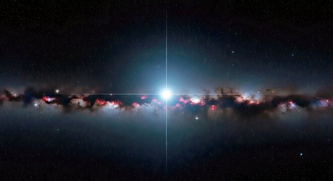 Space-Based Rendering of Canopus: Cosmic Beacon in Southern Sky