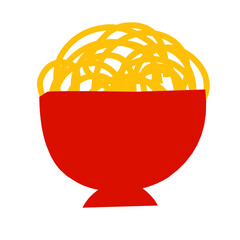 noodles illustration 