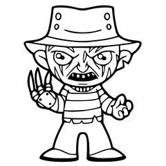 cartoon illustration of a pirate