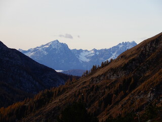 Blick aus dem Großen Zirknitztal zum Hochstadel 2680m und Große Keilspitze 2739m