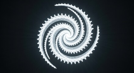 abstract background with spiral