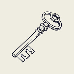 A key. key icon, Adobe Illustrator Artwork