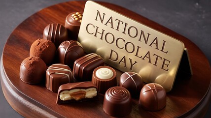 Celebrate National Chocolate Day with a variety of luxurious filled and topped chocolate treats