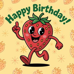 Strawberry Fun Birthday Celebration