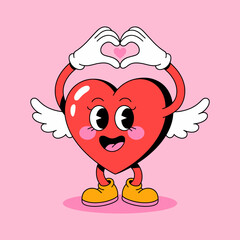 Heart Shape With Hands and Heart
