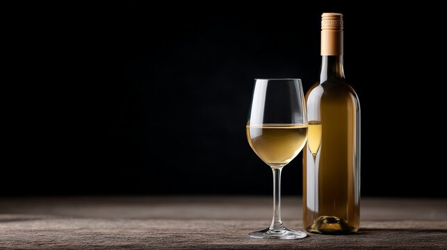 Golden elixir shimmering in twilight goblet, celebrating Oenophobia Day and Bacchus Festival, ethereal whispers of vineyard tales