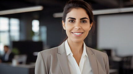 Fototapeta premium portrait of a businesswoman