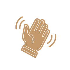 ICON waving hand