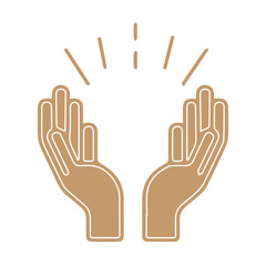 ICON hand praying